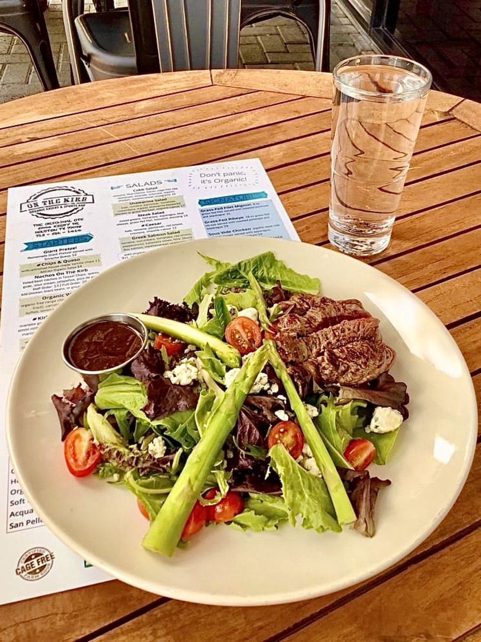 Steak salad