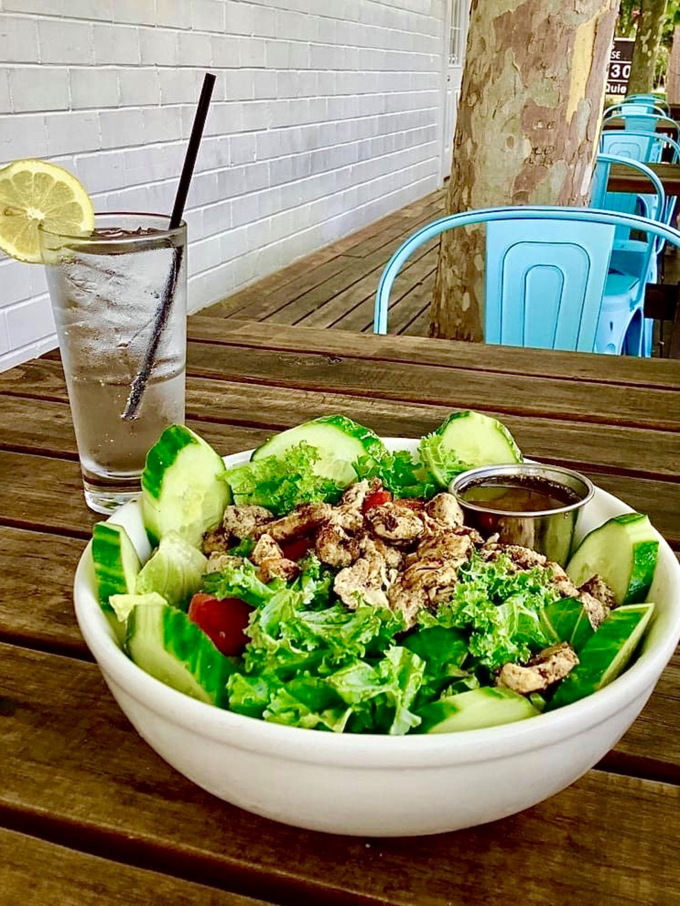 Salad with chicken