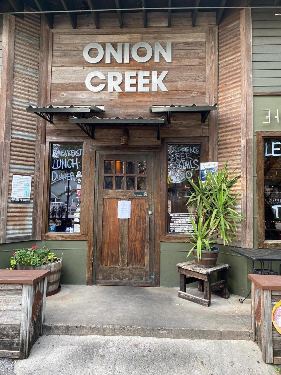 Onion Creek exterior