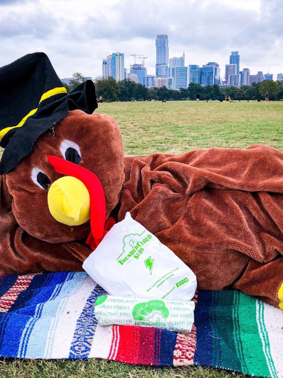 Turkey Trot 2020 socially distance picnic thanksgiving austin