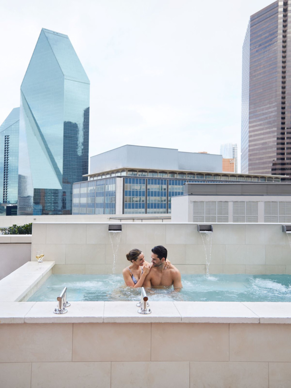 Thompson Dallas Hotel Opens Luxe Spa And Pools With Downtown Views Culturemap Dallas