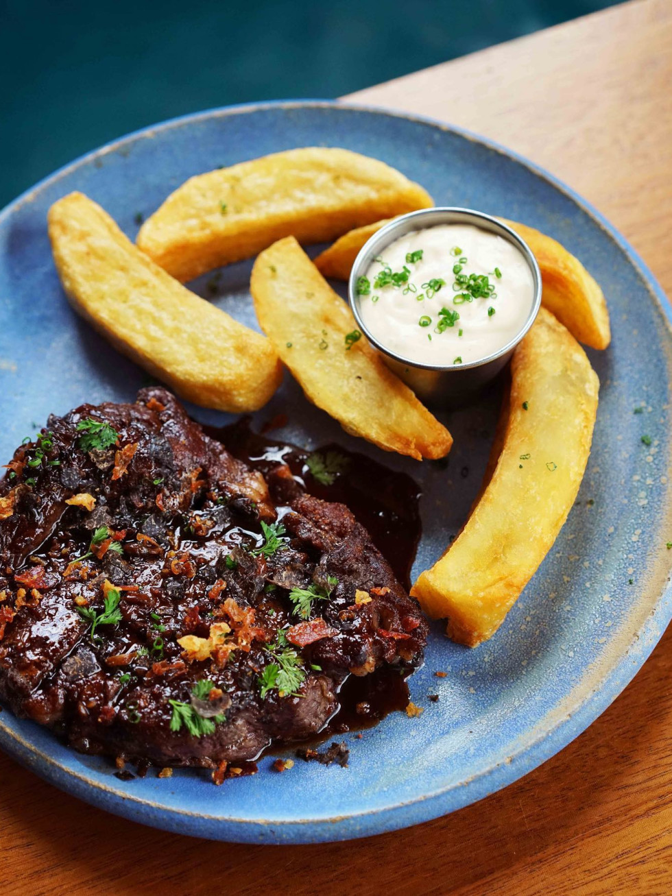 Squable steak night