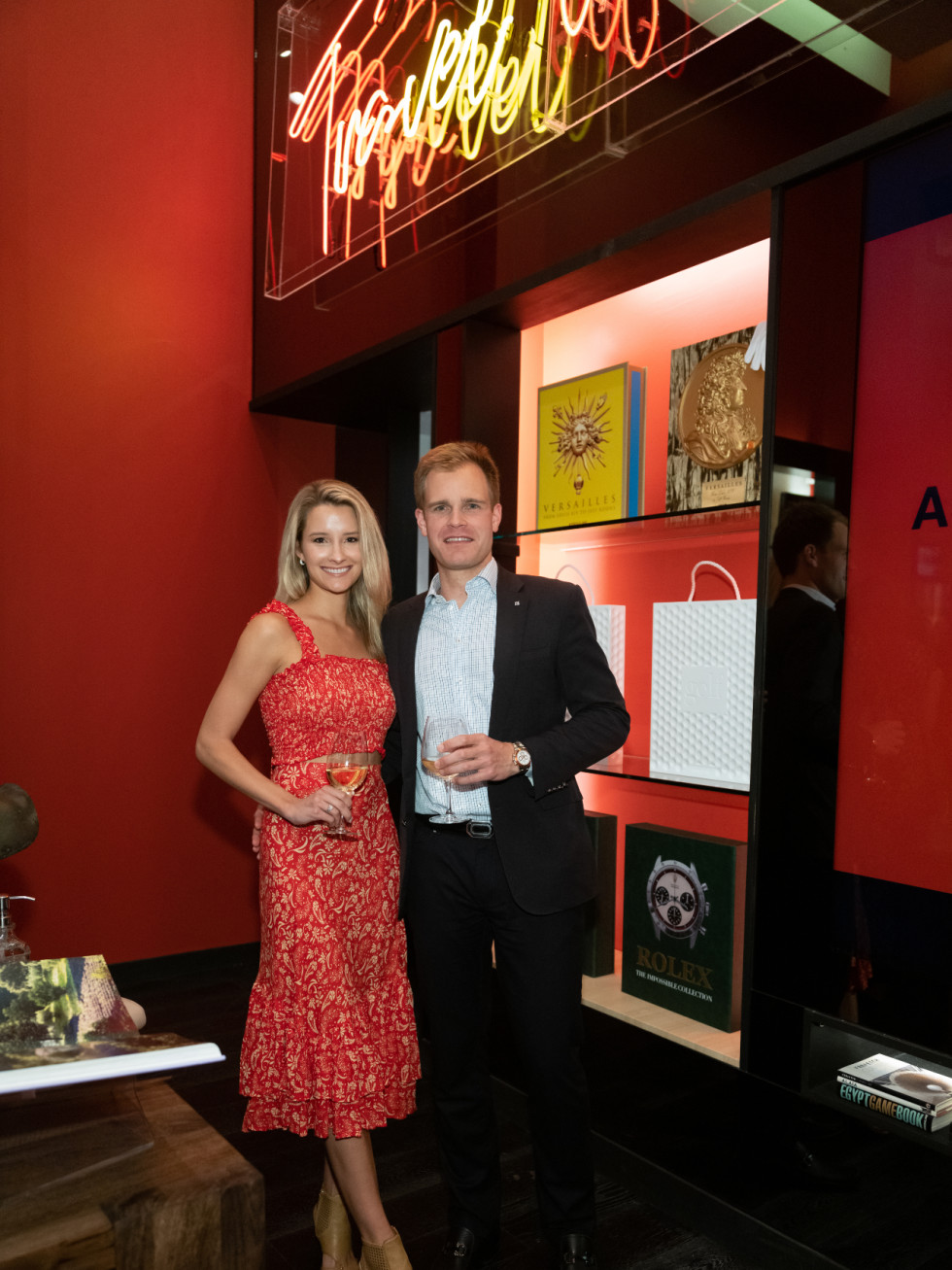 Assouline opening Allison Bereswaill Nick Boulle