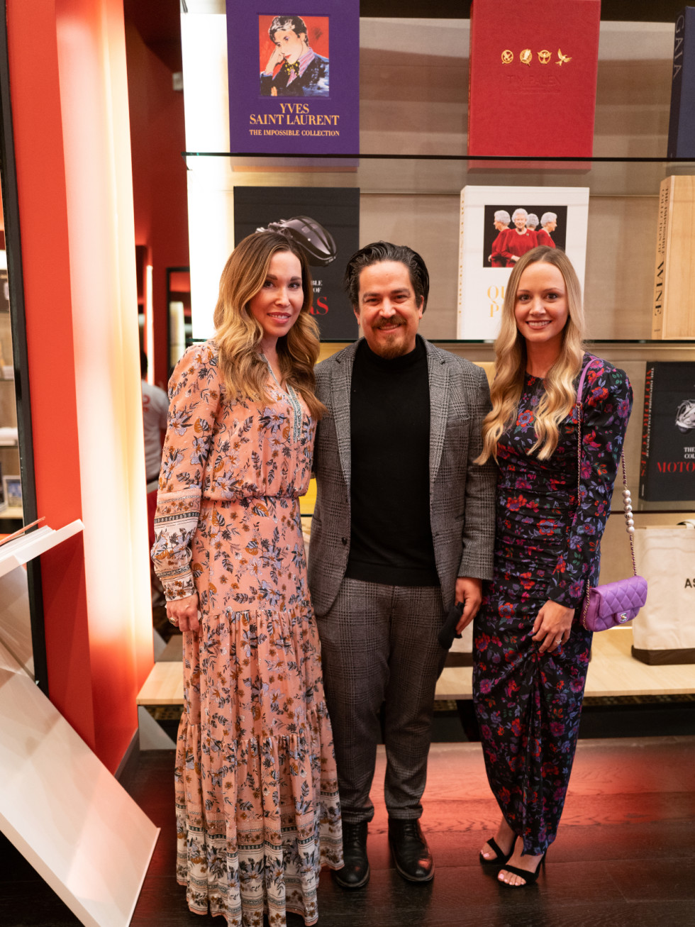 Assouline opening Julia Rogers, Marcelo Sanchez, Ally Schwartzhoff