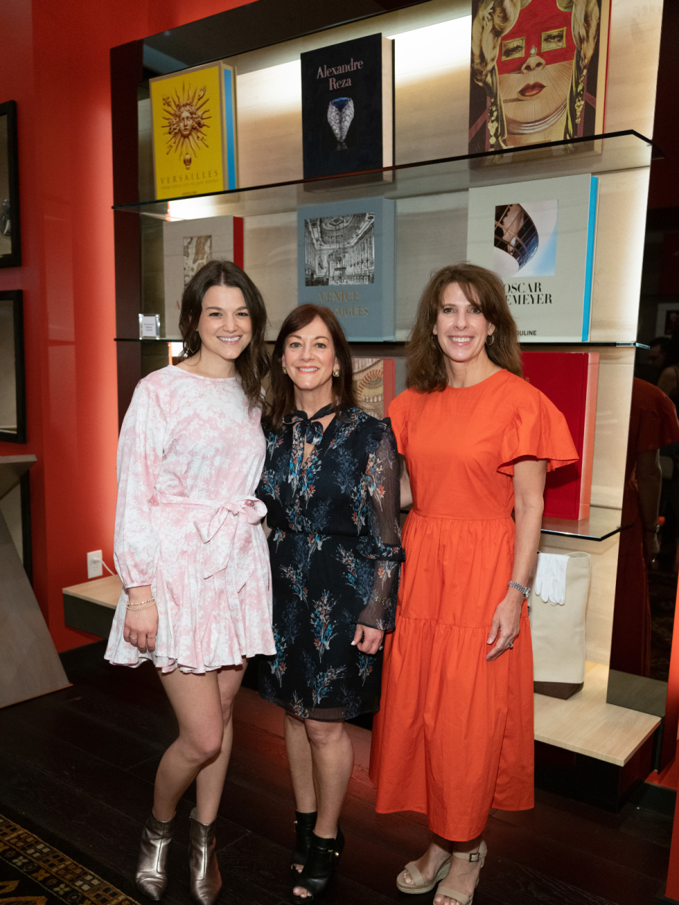 Assouline opening Regan Sobiesk, Kelley Sobiesk, Shelley Sibley