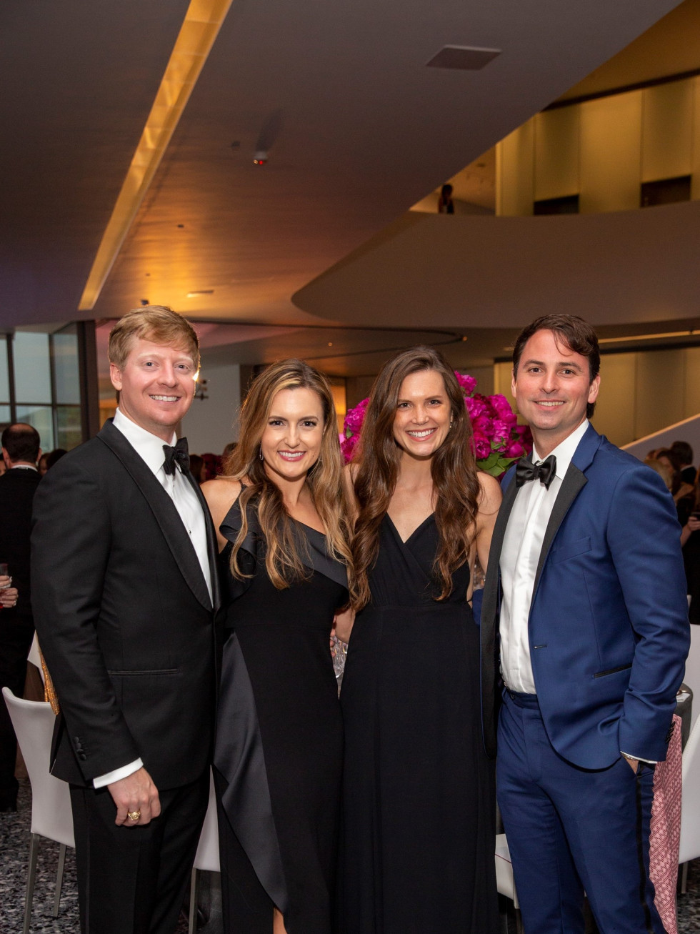 MFAH Grand Gala Ball 2021 Brian and Laura Carlton; Kristin Kulpinksi; Will Pritchard; Photo by Jenny Antill.jpg
