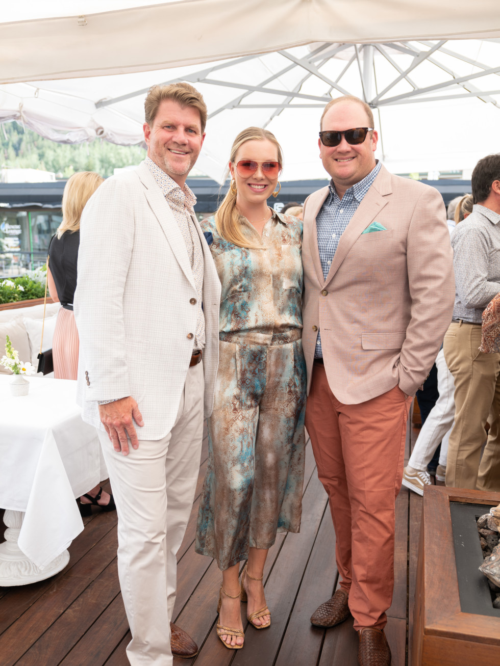 Elevated Connections Memorial Hermann Aspen Bill Baldwin, Audrey and Matthew White