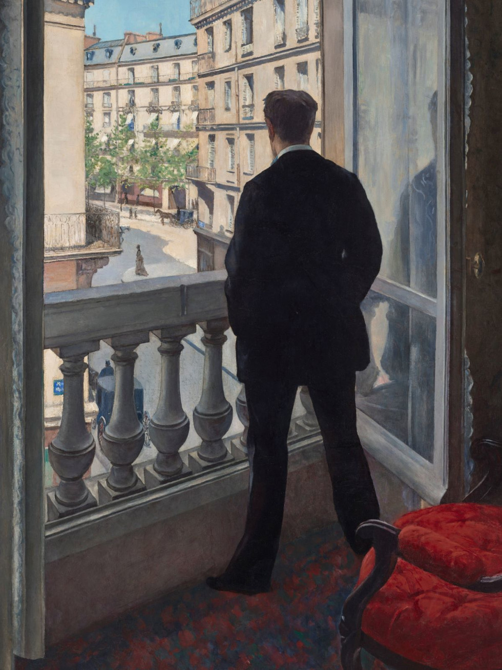 Caillebotte_Jeune homme àsa fenêtre