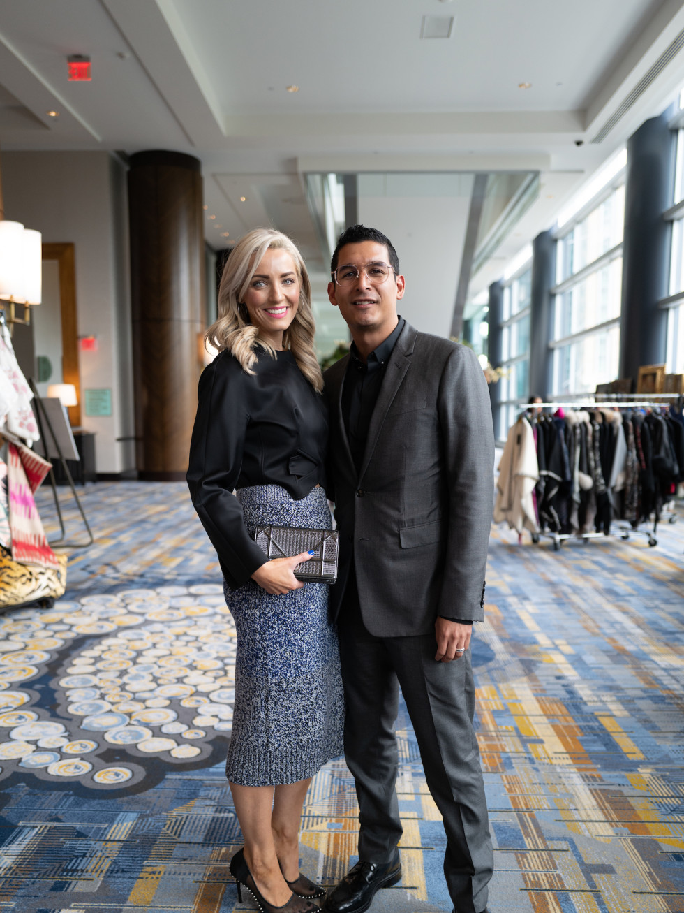 LWI Houston 2021 fashion show luncheon Abby Chris Vanegas