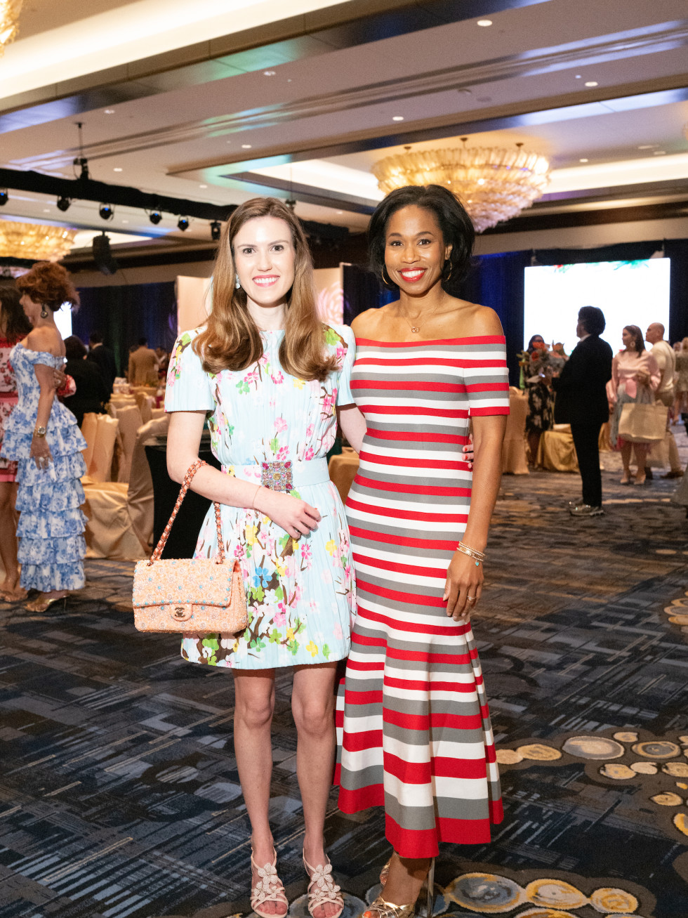 LWI Houston 2021 fashion show luncheon Heather Almond Roslyn Bazzelle
