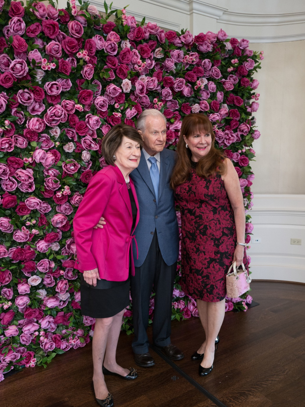 Tickled Pink Luncheon 2021 Cora Sue and Harry Mach, Barbara Van Postman