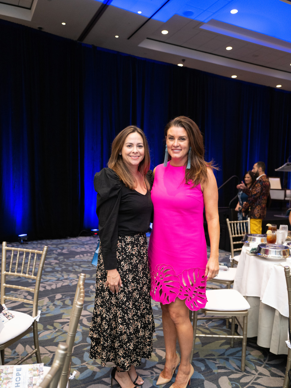 CanCare Houston luncheon 2021 Natalie Mohtashami, Jordan Seff