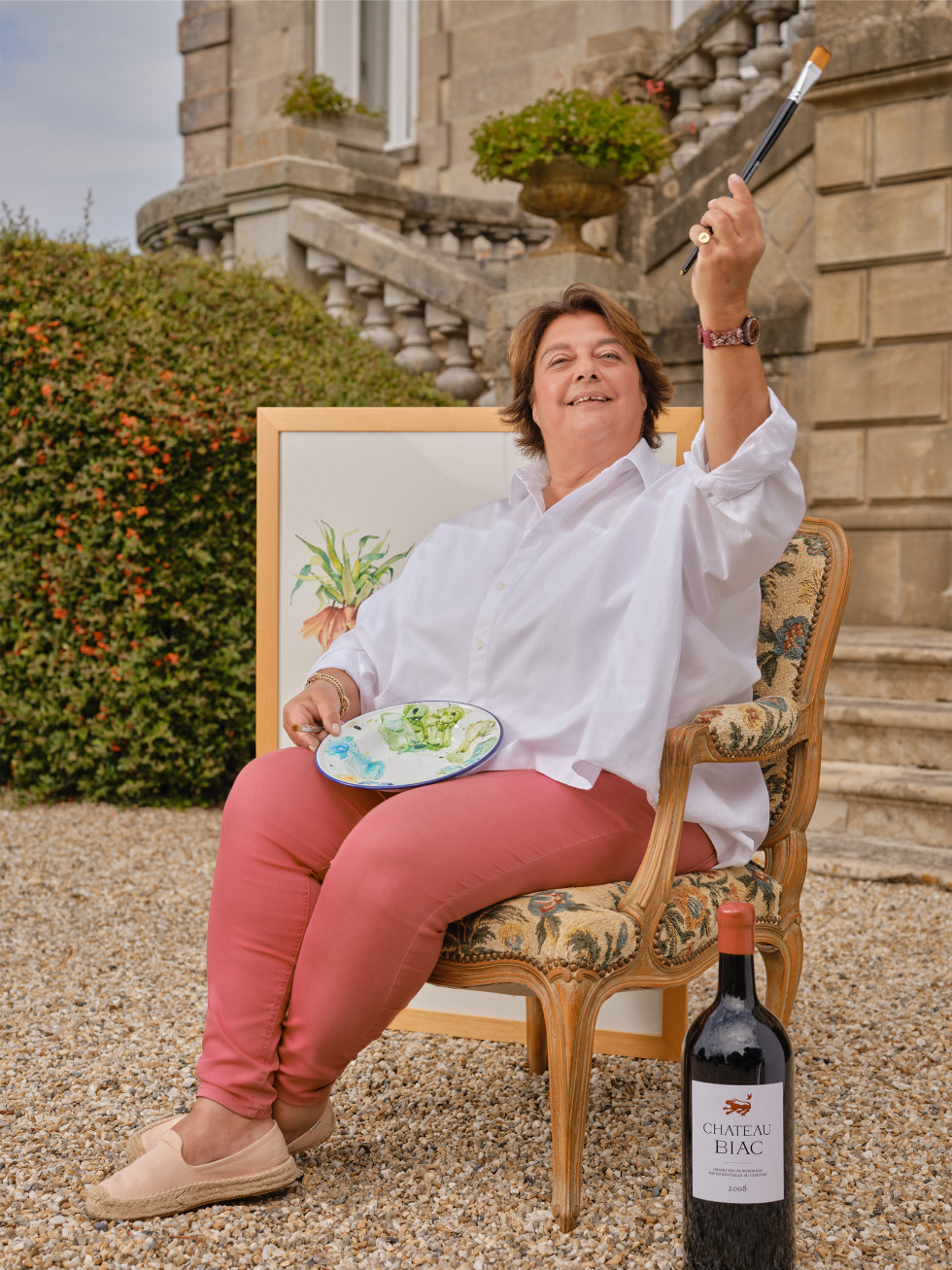 Winery owner Youmna Asseily