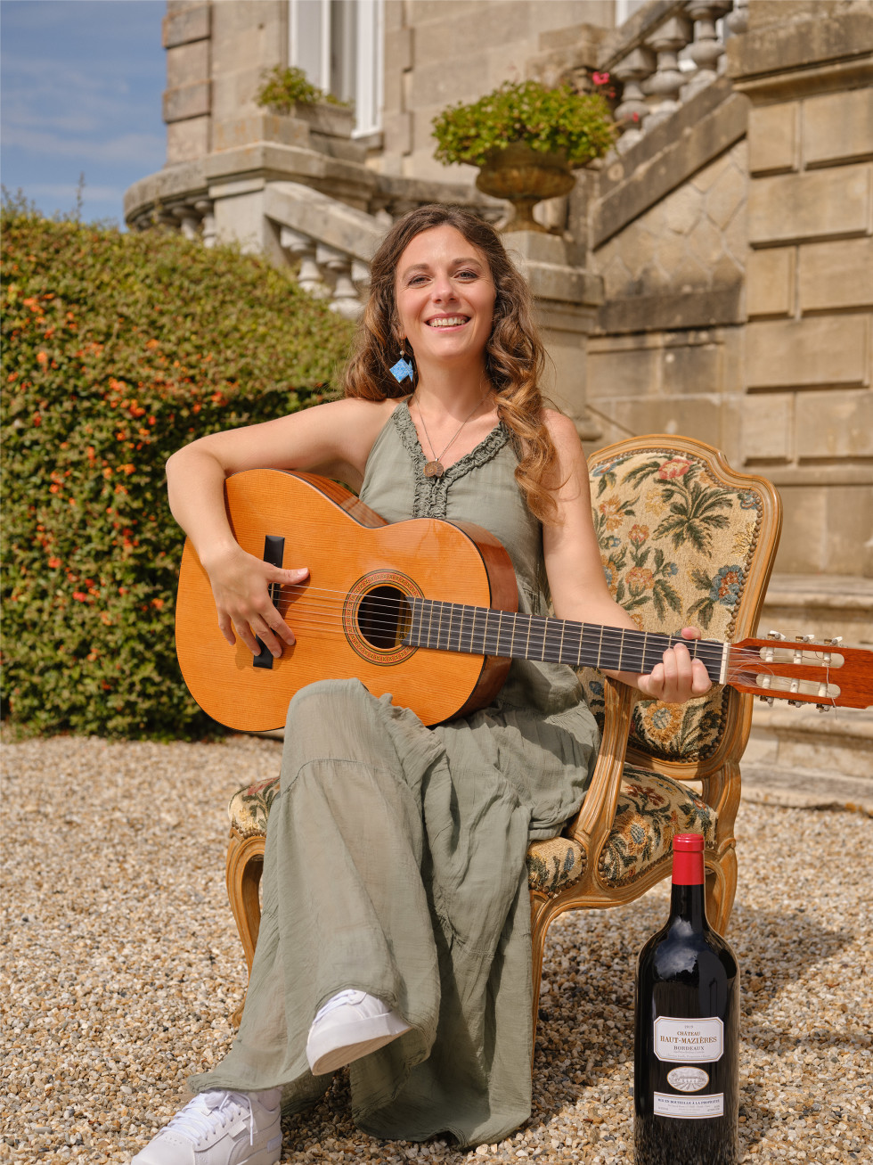 Wine export manager Gwen Corre