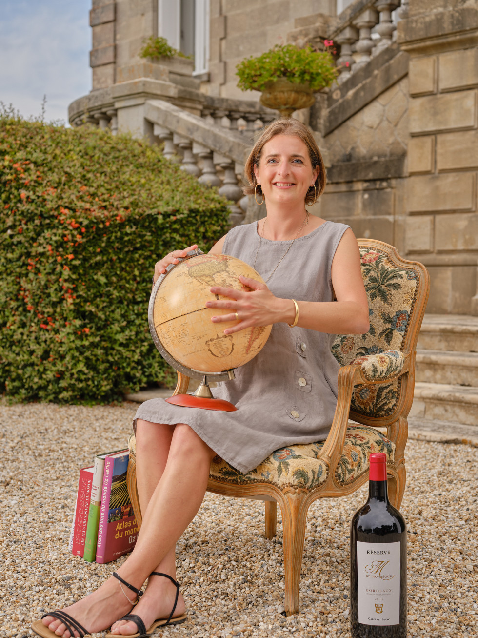 Winery commercial director Valérie Gosselin Conche