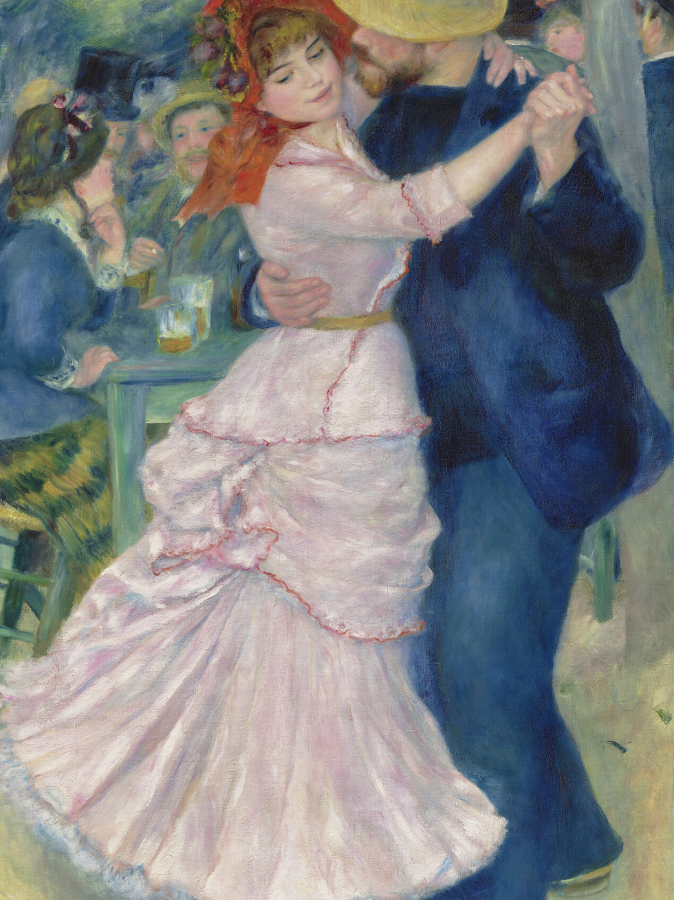 Pierre-Auguste Renoir, Dance at Bougival, 1883, oil on canvas, Museum of Fine Arts, Boston
