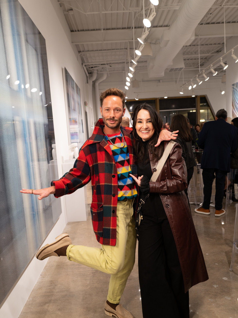 Christopher Martin Gallery Houston opening Oliver Halkowich Amy Johnston