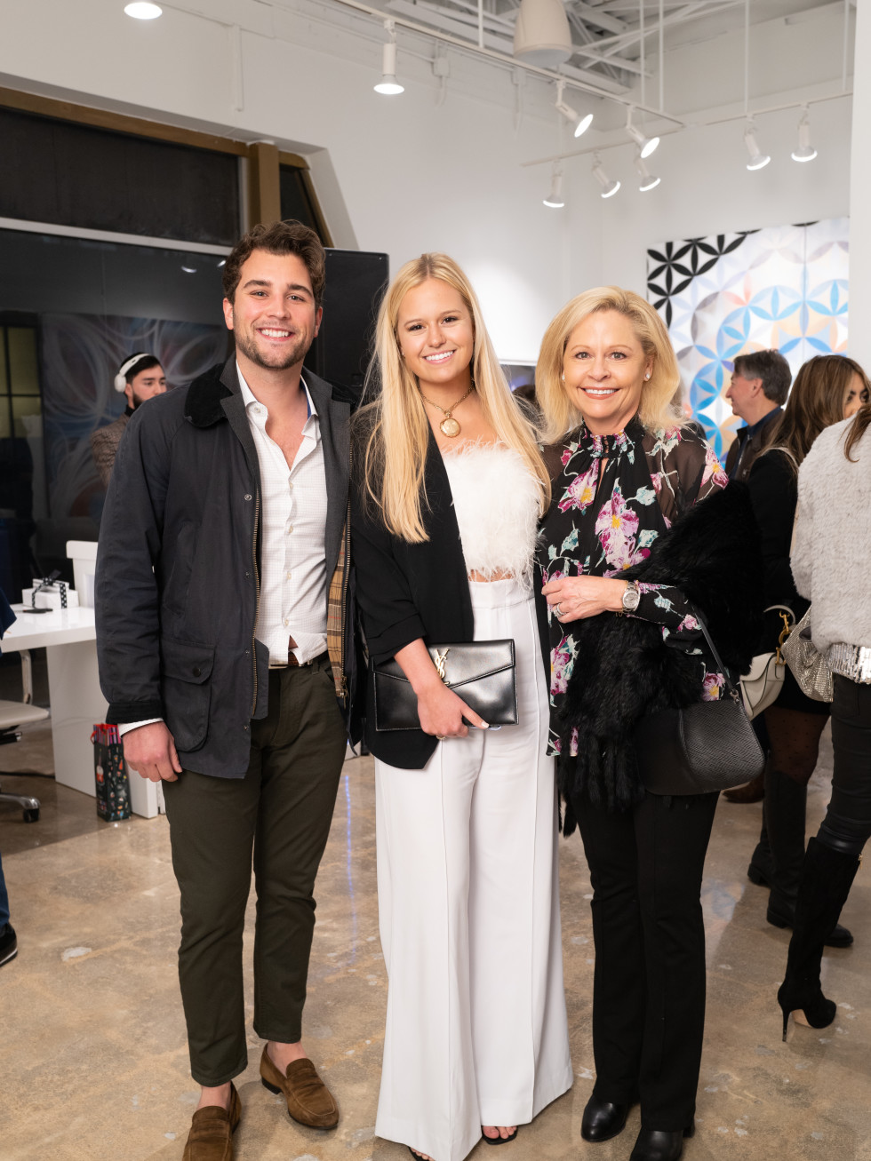 Christopher Martin Gallery Houston opening Pierce Anna Stonesifer Regan Bailey