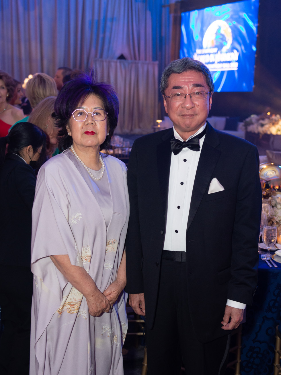 Houston Symphony Ball 2022 Miwa Sakashita and Hirofumi Murabayashi
