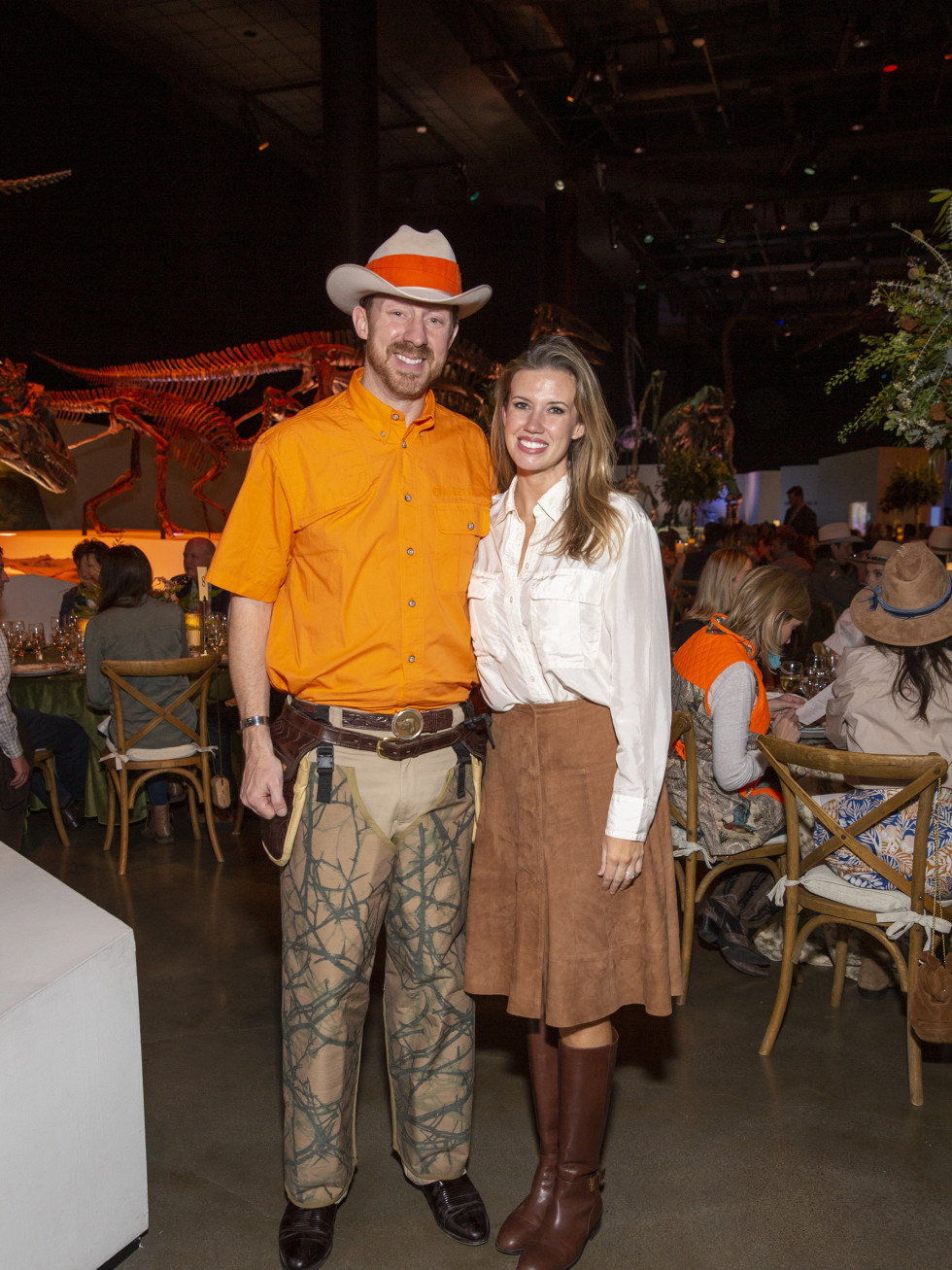 HMNS Great Outdoors Gala 2022 Knox and Cara Nunnally
