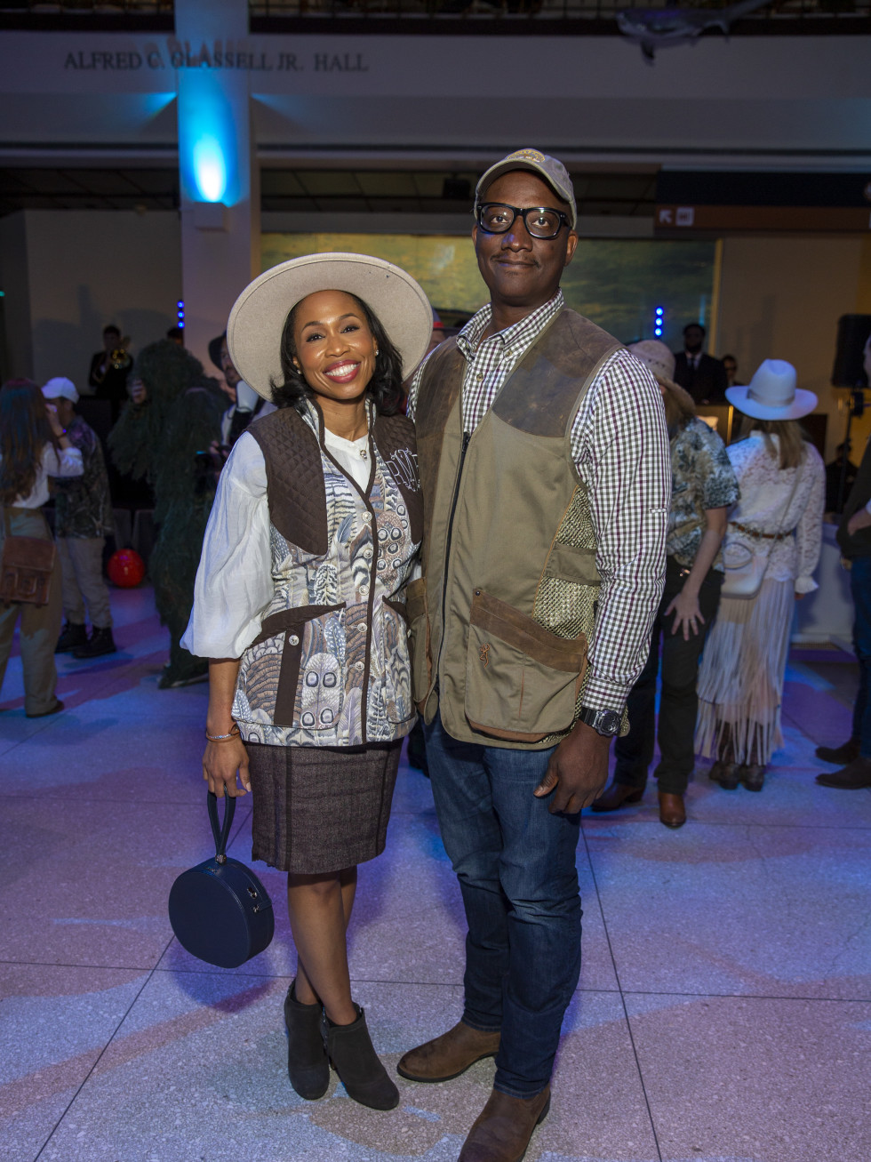 HMNS Great Outdoors Gala 2022 Roslyn and Derrick Mitchell
