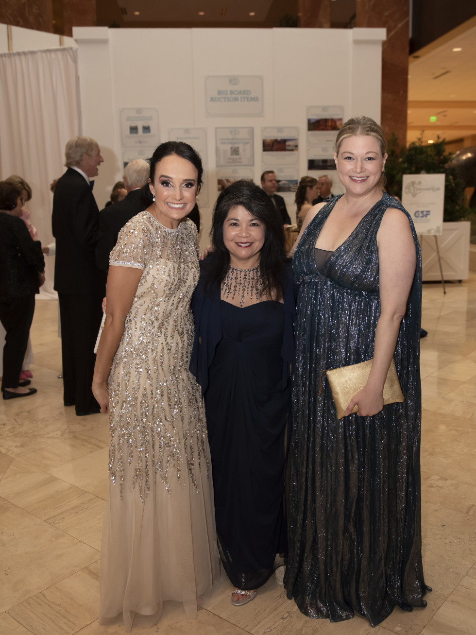 Joanna Clarke, Nancy Gopez and Kristin Casner