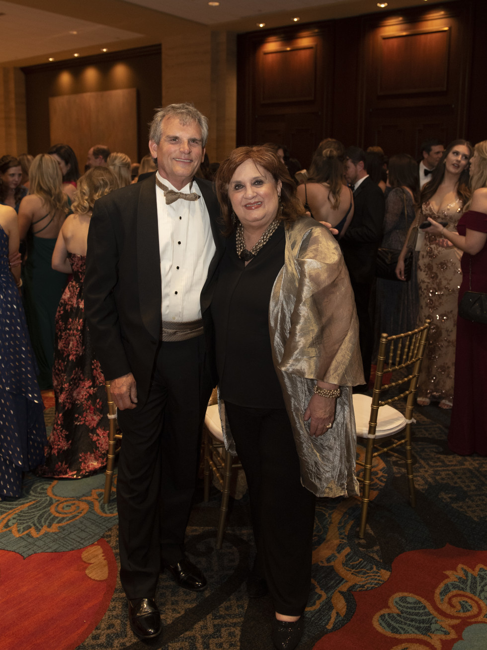 John Lill and 2022 Sustainer of the Year Veletta Forsythe Lill