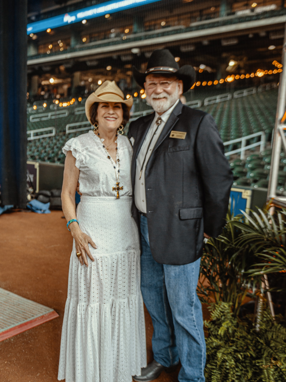 Cattle Baron's Ball 2022 Ellie and Michael Francisco