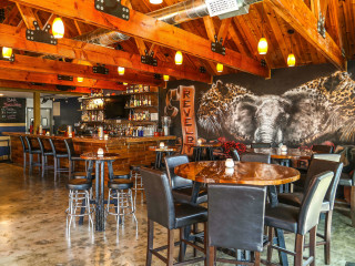 Revelry Kitchen + Bar interior art Jorge Palomarez