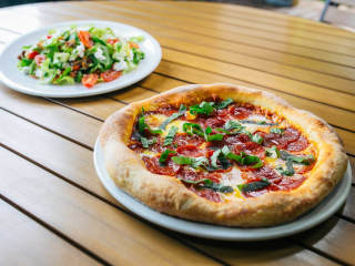 Pizza at Fireside Pies in Dallas