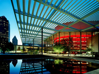 Winspear Opera House in Dallas Arts District