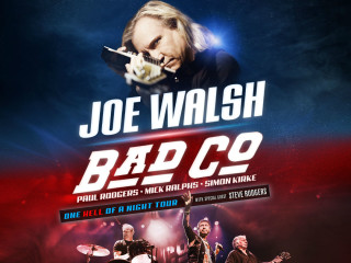 Joe Walsh and Bad Company in concert