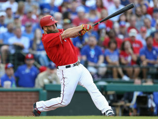 Mike Napoli of Texas Rangers