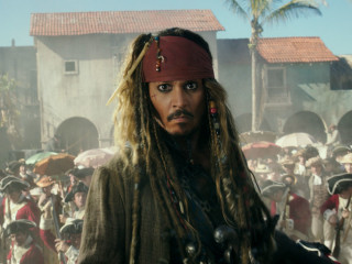 Johnny Depp in Pirates of the Caribbean: Dead Men Tell No Tales