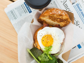 Paperboy breakfast sandwich