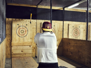 Urban Axes ax-throwing venue in Austin