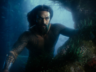 Jason Momoa as Aquaman in Justice League