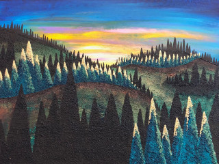 "Enchanted Forests" by Blake Shanley opening reception