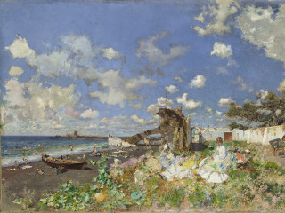 SMU's Meadows Museum presents At the Beach: Mariano Fortuny y Marsal and William Merritt Chase