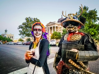 Georgetown Kicks Off Halloween