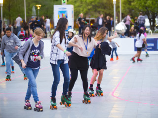 The Rink — Rolling at Discovery Green