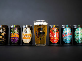 Independence Brewing Company cans