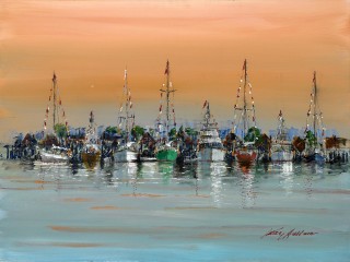 Martin Lawrence Galleries presents Kerry Hallam: Nautical Paintings