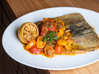 Indianola rainbow trout tomato salsa Veracruz