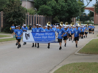 Plano West Marching Band