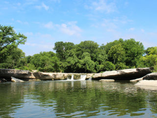 McKinney Falls State Park water swimming