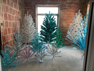 "Space Age Christmas Trees"