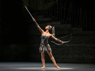 Houston Ballet principal Karina González in Stanton Welch’s Sylvia.