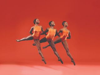 Dance Theatre of Harlem Alexandra Hutchinson, Ingrid Silva and Daphne Lee