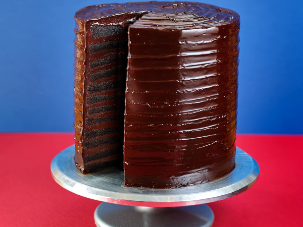 Get Baked Bruce chocolate cake